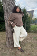 Pantalon barrel effet lin ORIGIN