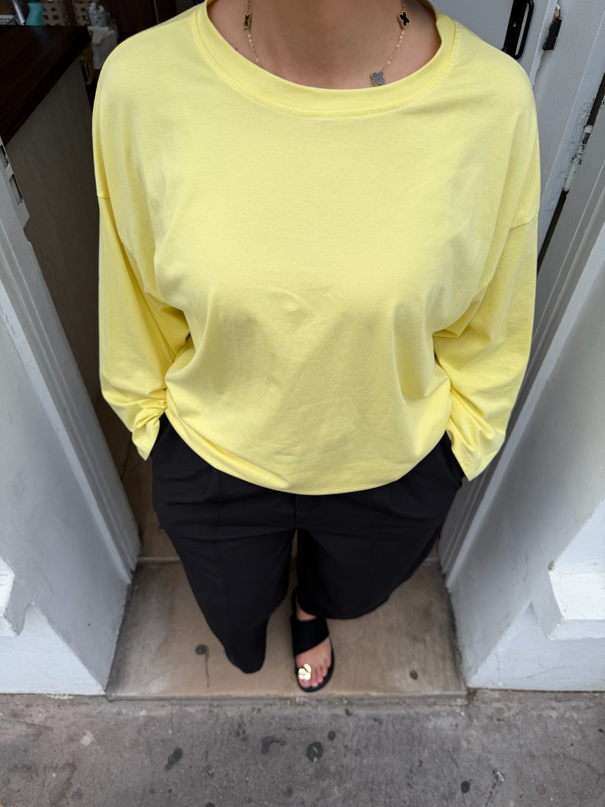 T-shirt SIGNATURE - Jaune
